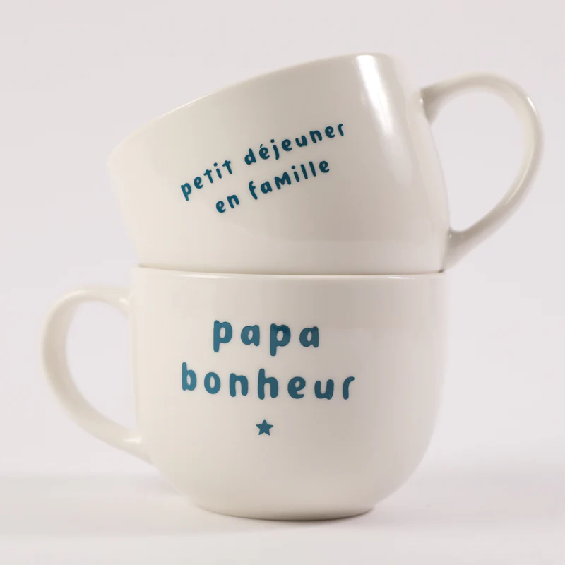 Tasse en Porcelaine – PAPA BONHEUR