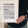 Carte 50 ans pour un Homme - TOUT EST DIT