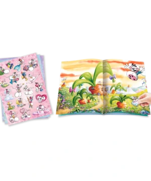 Cahier A5 Diddl avec Stickers Repositionnables