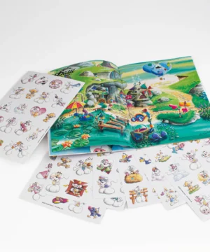 Cahier A5 Diddl avec Stickers Repositionnables