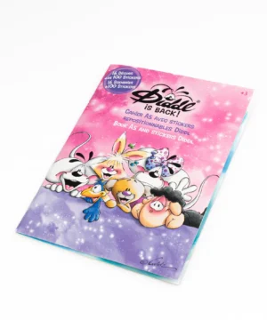 Cahier A5 Diddl avec Stickers Repositionnables