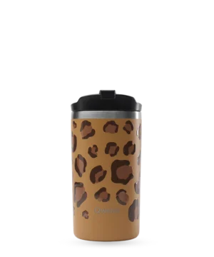 Mug Isotherme Léopard camel en Inox Recyclé – Pratique, durable et stylé