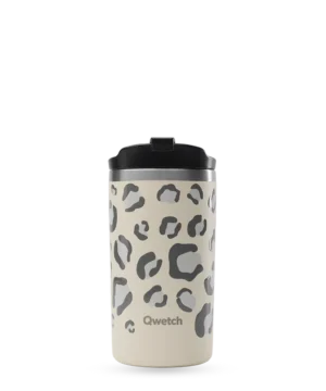 Mug Isotherme Léopard sable en Inox Recyclé – Pratique, durable et stylé