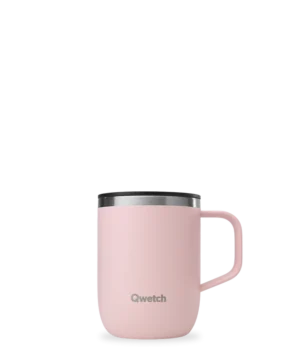 Mug Isotherme rose en Inox Recyclé – Pratique, durable et stylé