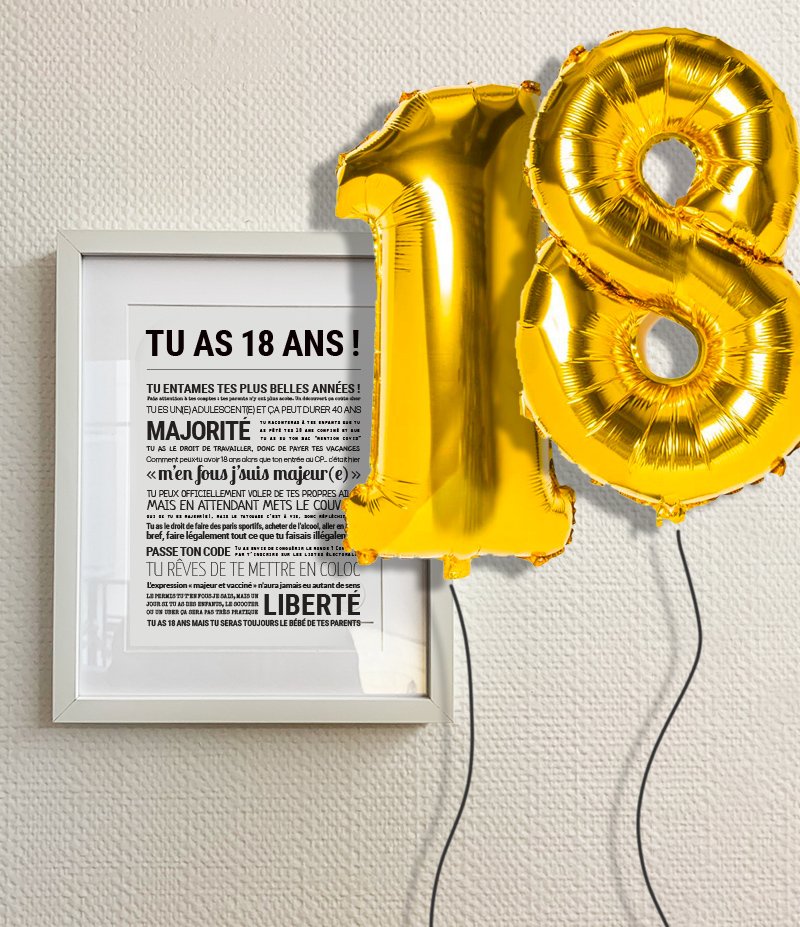 Carte 18 ans - TOUT EST DIT – Image 2