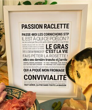 Affiche Raclette - TOUT EST DIT