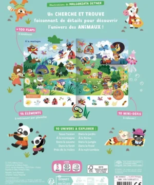 Cherche et trouve surprise – Les animaux