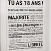Carte 18 ans - TOUT EST DIT