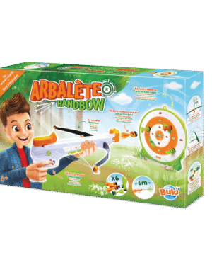 Arbalète d’entraînement avec fléchettes ventouse