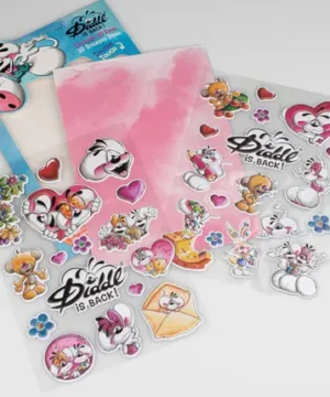 Stickers 3D Diddl
