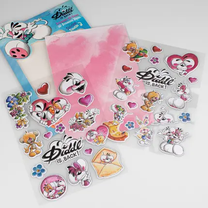 Stickers 3D Diddl