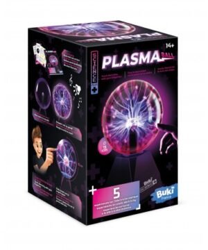 Boule Plasma 15 cm – Réactive au toucher et au son