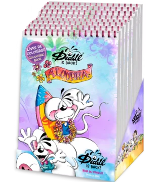 Cahier de Coloriage Diddl A4