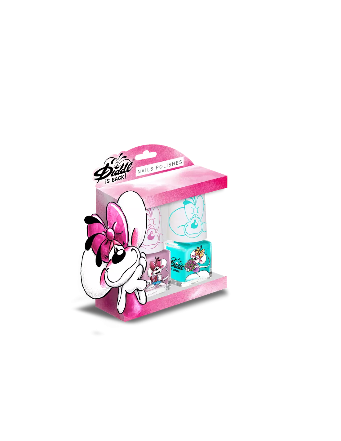 Duo Vernis à Ongles Diddl