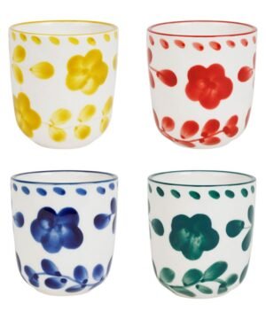Lot de 4 Gobelets Bellagio 10 cl