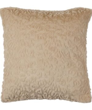 Housse de coussin félien beige 45x45 cm – Polyester
