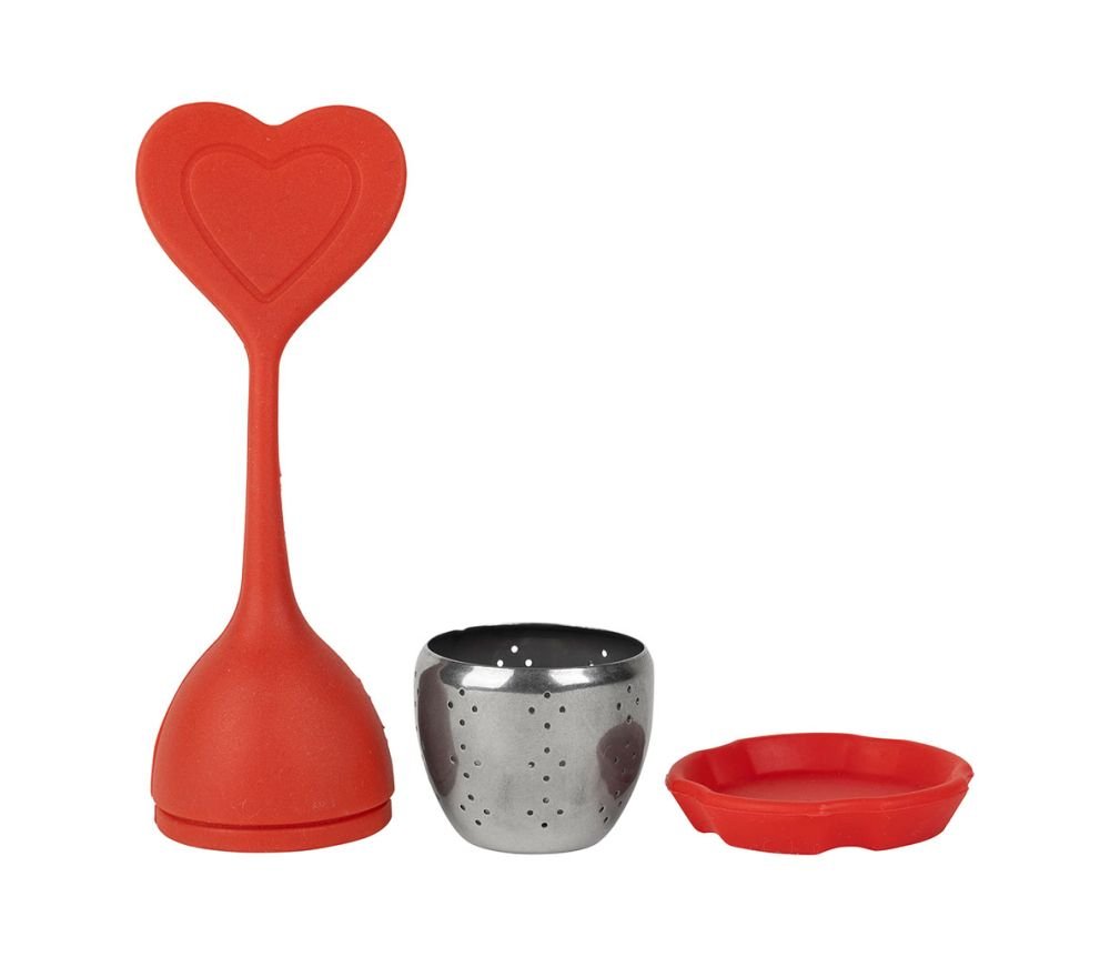 Infuseur à thé Cœur rouge – SEMA – Image 2