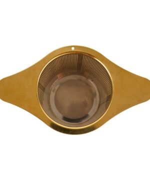 Alternative view of Infuseur à thé Losange doré – Élégance et praticité en inox