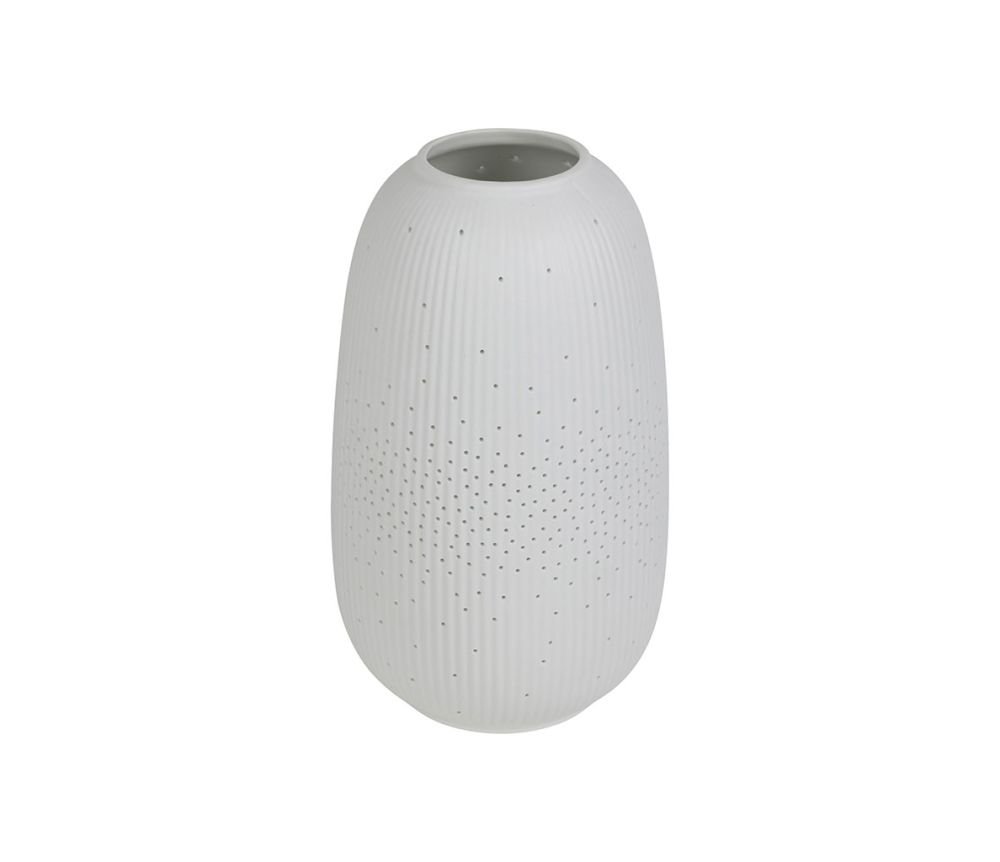 Lampe Ellipse blanche – Élégance et lumière douce en porcelaine