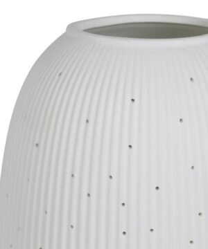 Alternative view of Lampe Ellipse blanche D17,5×H33 cm – Porcelaine