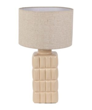 Lampe Funy beige + naturel