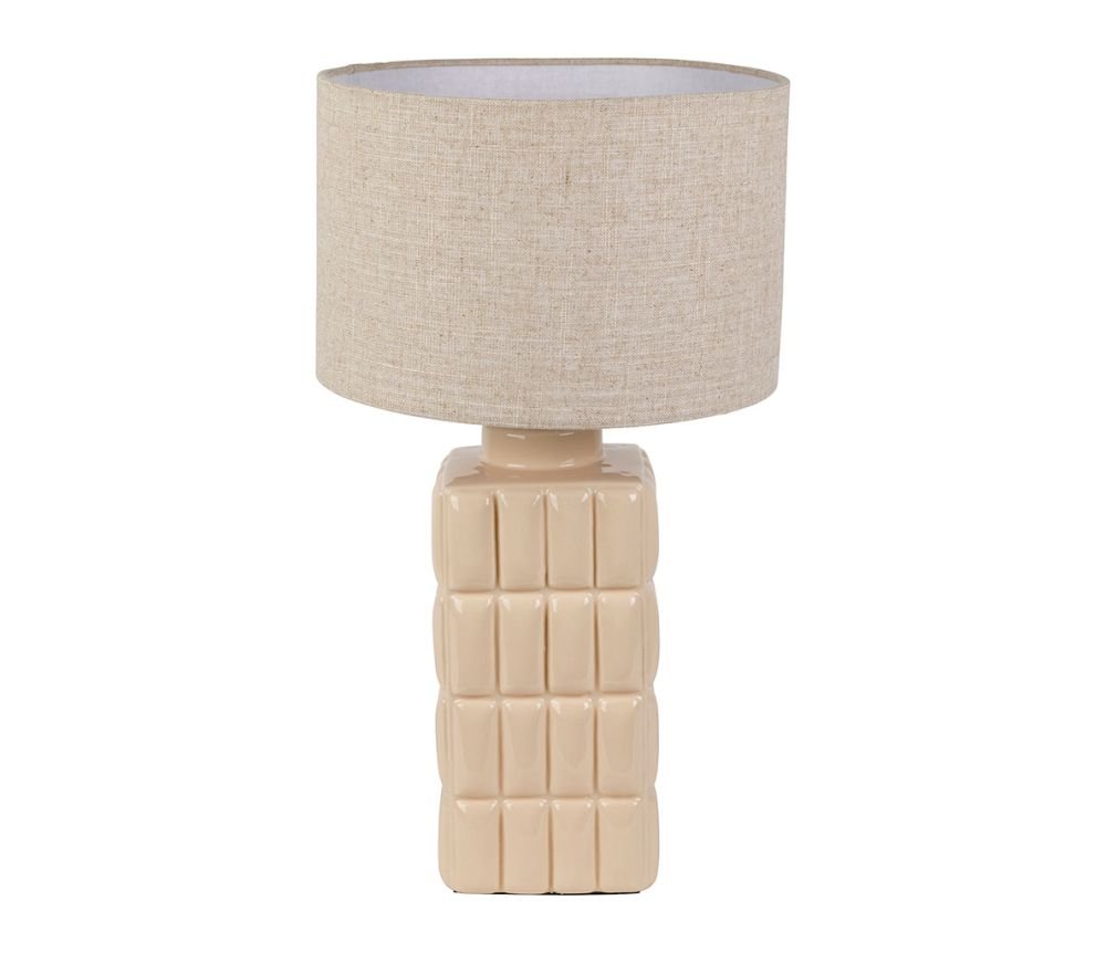 Lampe Funy beige + naturel