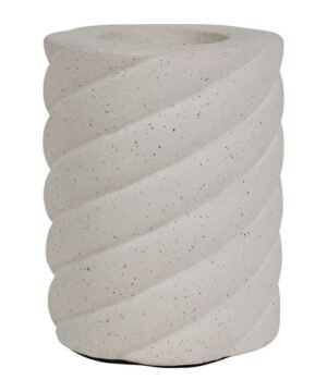 Alternative view of Lampe Nira écru D10×H13 cm en céramique