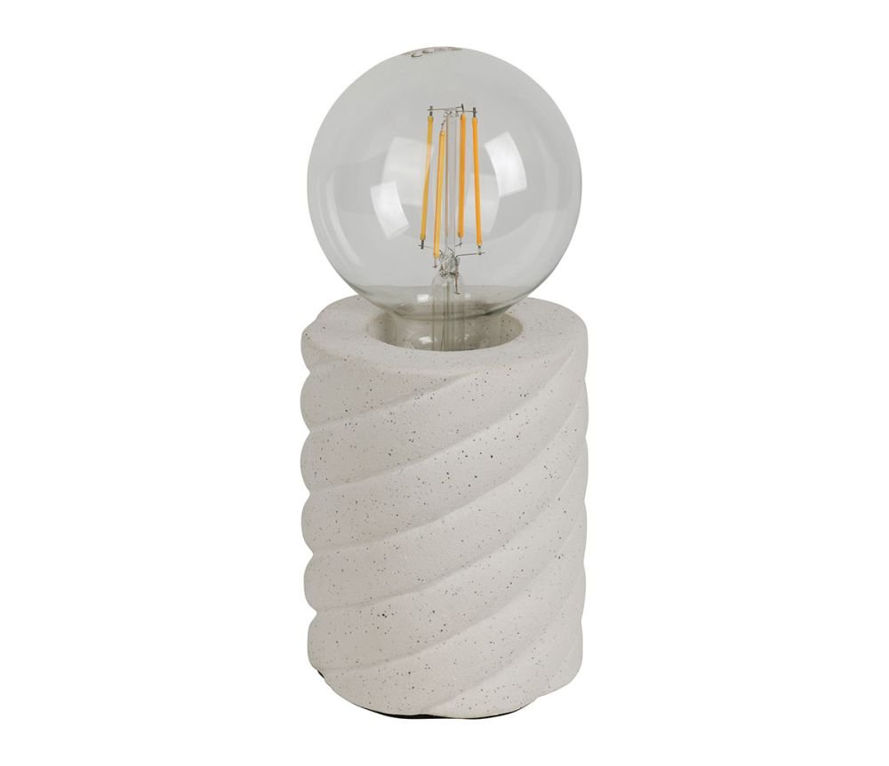 Lampe Nira écru D10×H13 cm en céramique