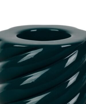 Alternative view of Lampe Nira émeraude D10×H13 cm en céramique