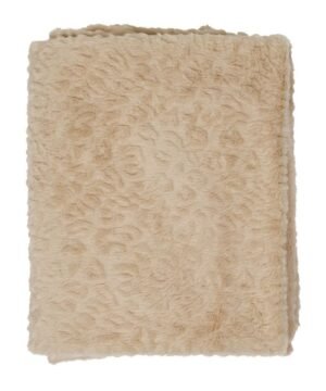 Plaid Félien beige – Douceur, confort et style félin