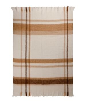 Plaid KLOSEN Beige 170x130 cm