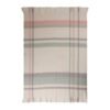 Plaid KLOSEN Bleu, Rose & Mauve – 170x130 cm – 100 % polyester