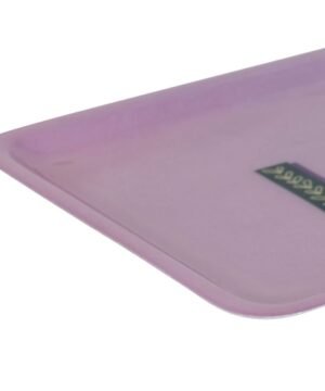 Alternative view of Plateau Rectangulaire LOVE POP’S Mauve & Noir 30x15 cm – Style, Fun et Praticité