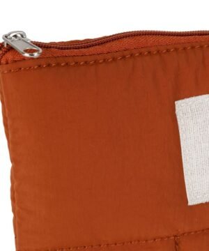 Alternative view of Pochette Quilted Terracotta20x15 cm – 100 % polyester
