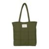 Sac Tote Bag Quilted Vert 37x42x8 cm