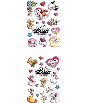 Stickers 3D Diddl