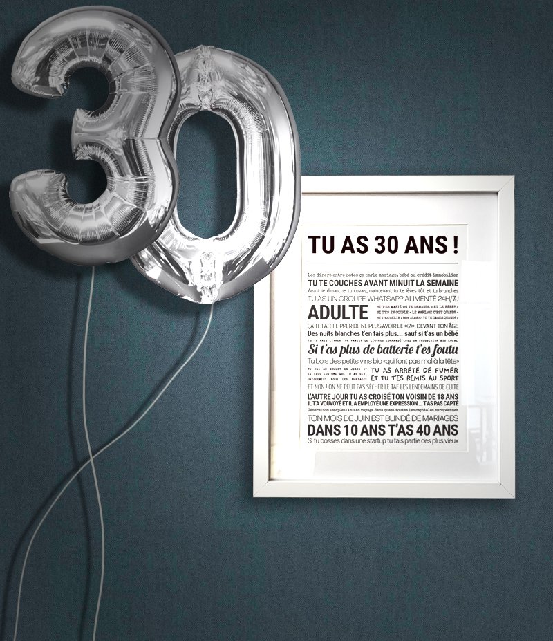 Carte 30 ans - TOUT EST DIT – Image 2