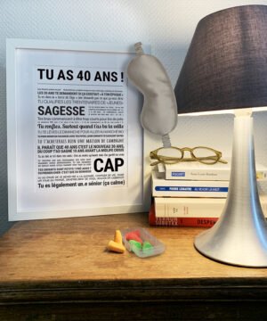 Carte 40 ans - TOUT EST DIT