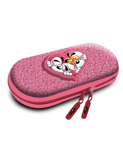 Trousse 3D Peluche Rose Diddl