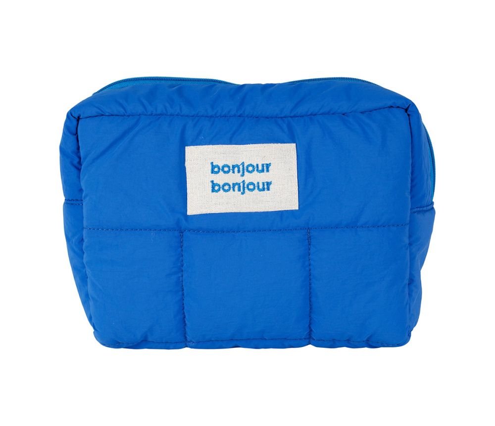 Pochette Quilted Indigo 22X15.5X9CM