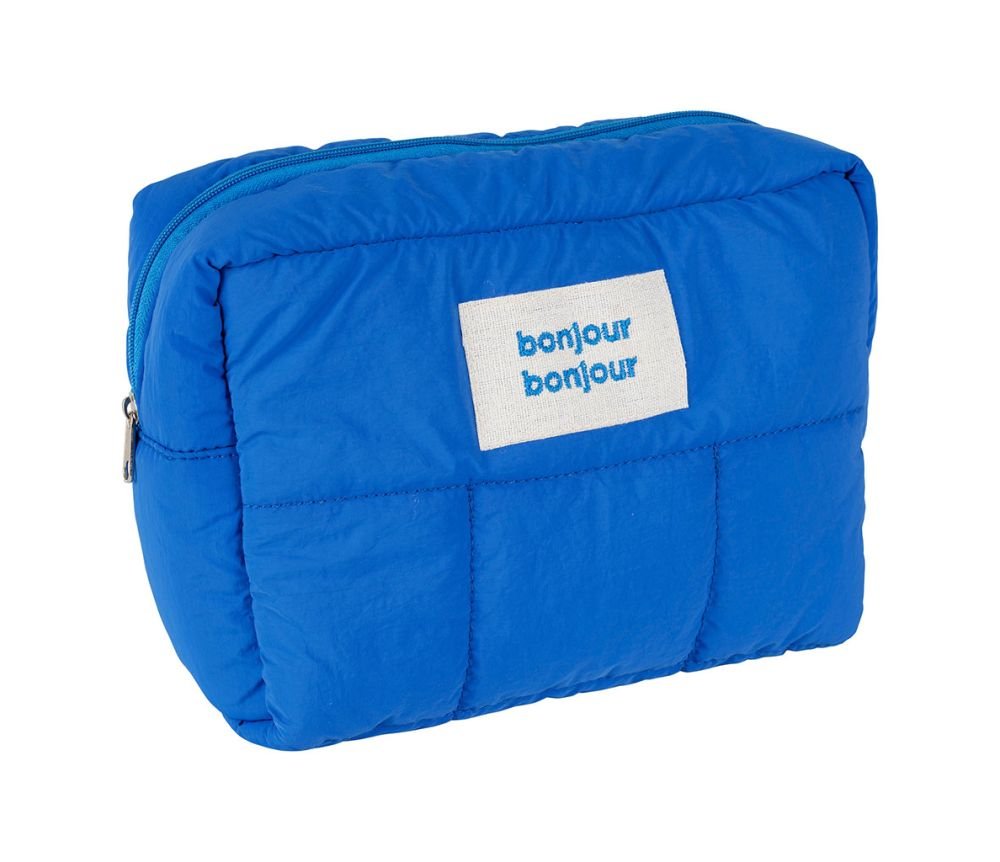 Pochette Quilted Indigo 22X15.5X9CM