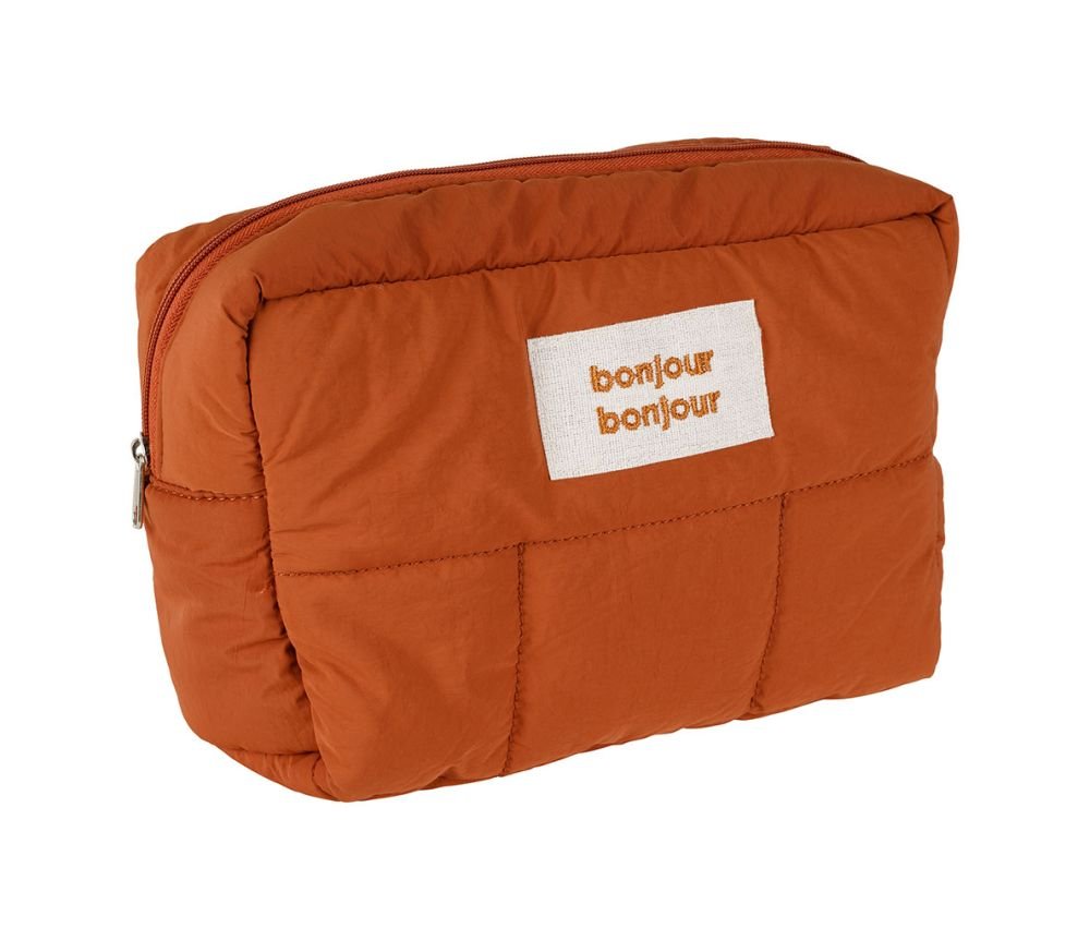 Pochette Quilted Terracotta 22X15.5X9CM