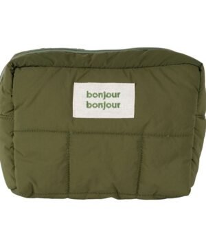 Alternative view of Pochette Quilted Vert 22X15.5X9CM – Élégance et Praticité au Quotidien