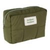 Pochette Quilted Vert 22X15.5X9CM – Élégance et Praticité au Quotidien