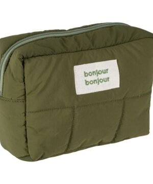 Pochette Quilted Vert 22X15.5X9CM – Élégance et Praticité au Quotidien