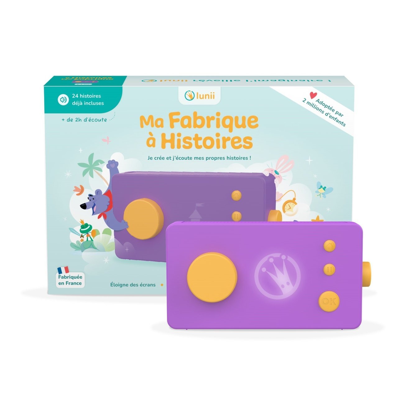 MA FABRIQUE A HISTOIRES VIOLETTE LUNII