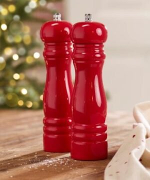 Moulins à sel et poivre rouges lot de 2 assortis, IB Laursen