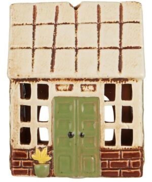 Alternative view of Photophore Maison “Orangerie” lumineuse en grès, IB Laursen