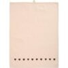 Torchon beige avec des coeurs marron, IB Laursen