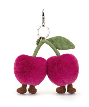 Amuseables Cherries Bag Charm, Jellycat